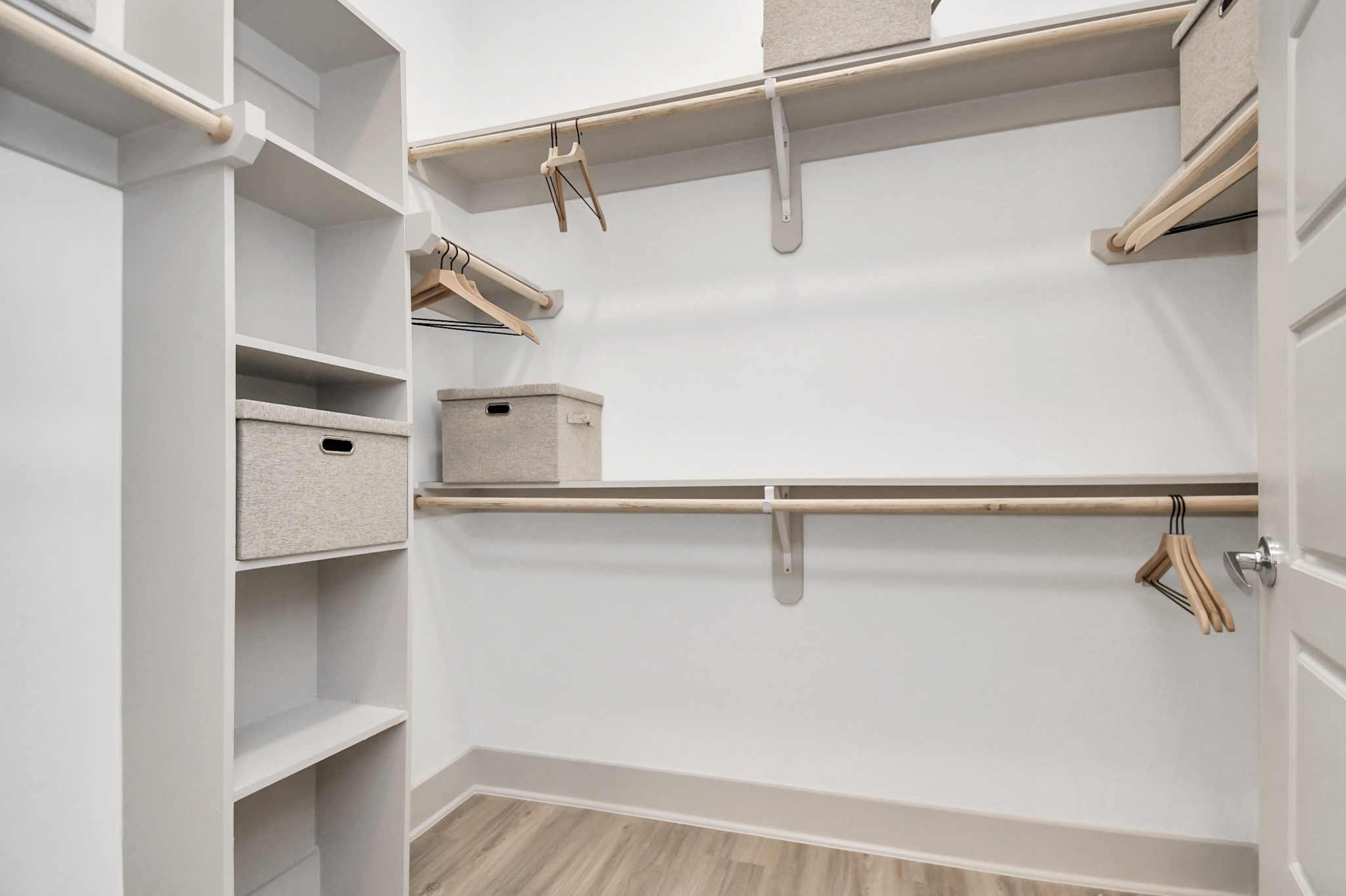 1617 Enid Street, Unit 177 Houston, TX 77009 - Photo 18 of 50 a view of walk in closet with empty racks