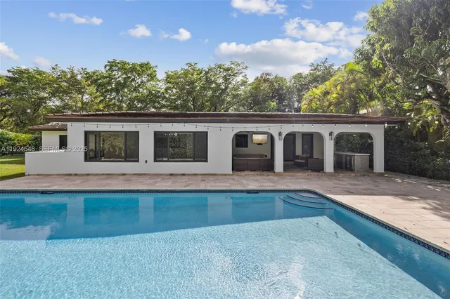 front view of house with a yard