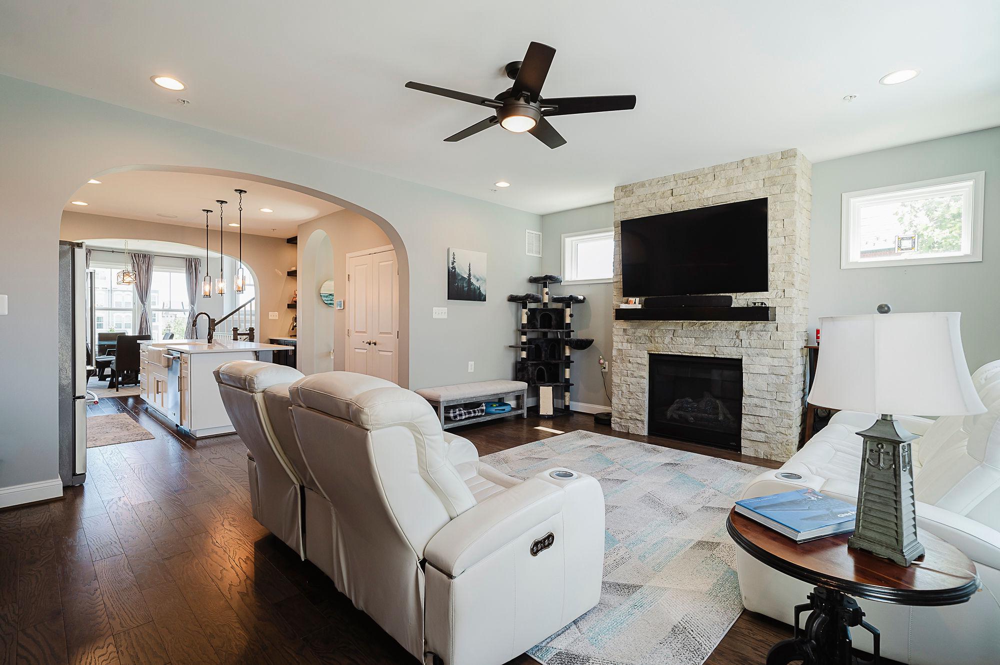 834 Lindley Road Frederick, MD 21701 - Photo 37 of 79 This whole floor is so open with gorgeous arches