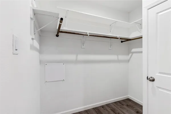 a view of walk in closet