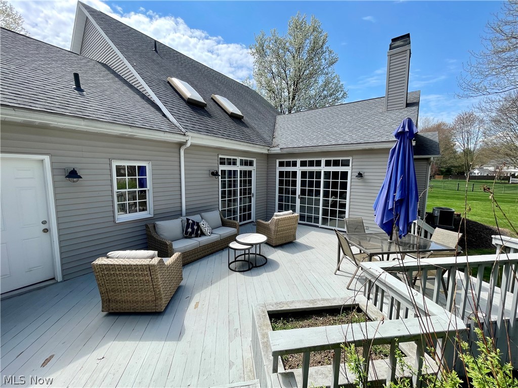 718 Sunridge Road Fairlawn, OH 44333 - Photo 45 of 49 Deck featuring outdoor lounge area