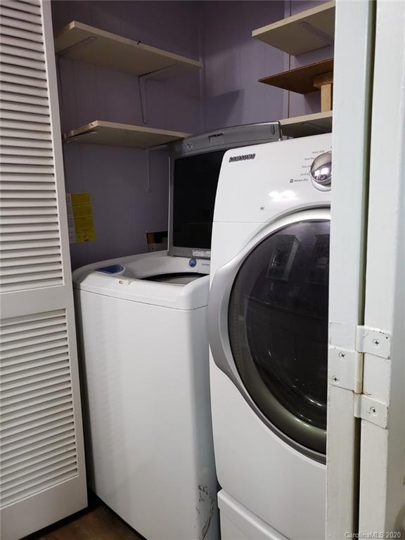 831 Dale Road Spruce Pine, NC 28777 - Photo 17 of 21 a utility room with dryer and washer