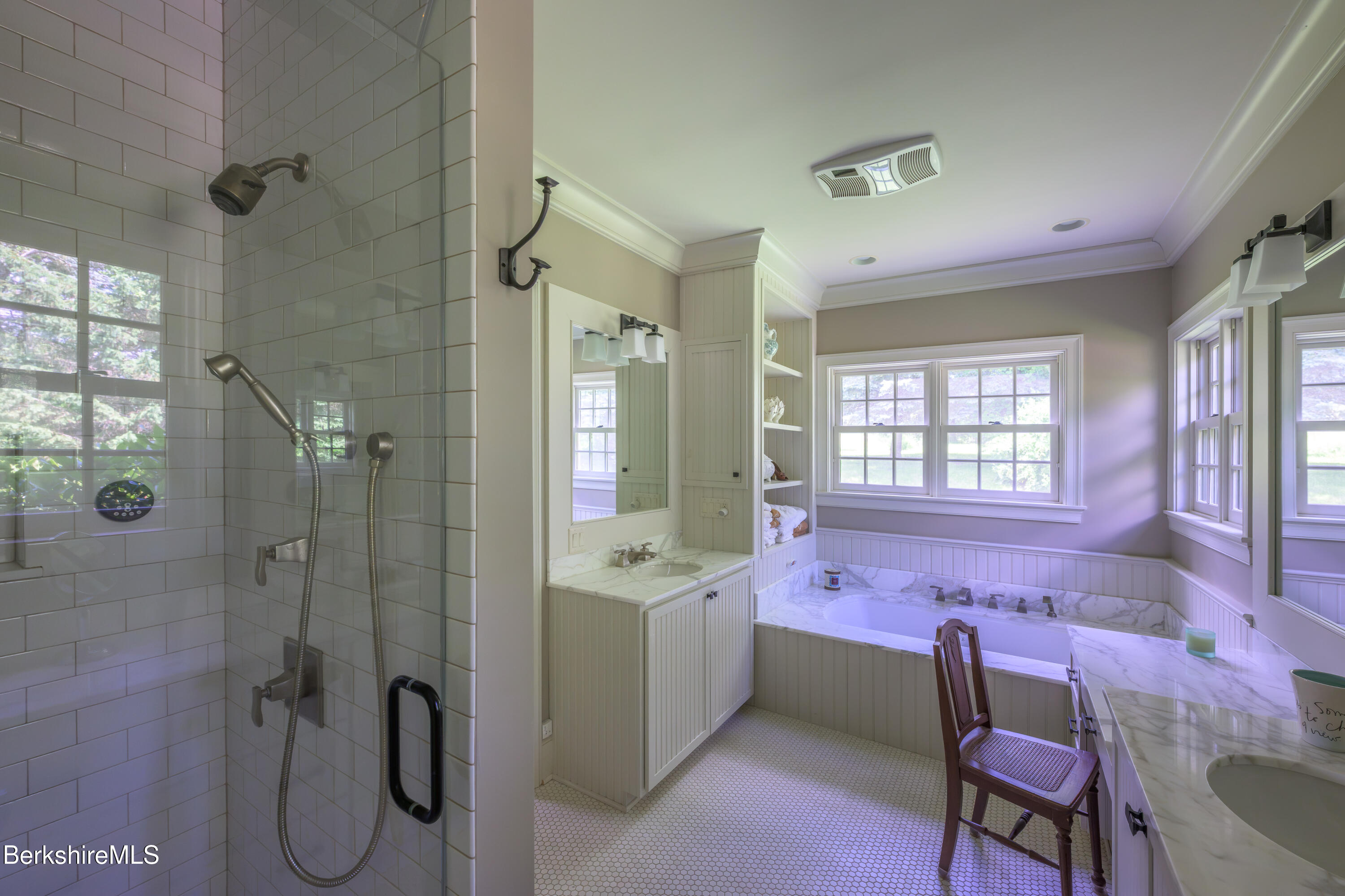 36 Yale Hill Road Stockbridge, MA 01262 - Photo 32 of 60 Primary bath with steam shower