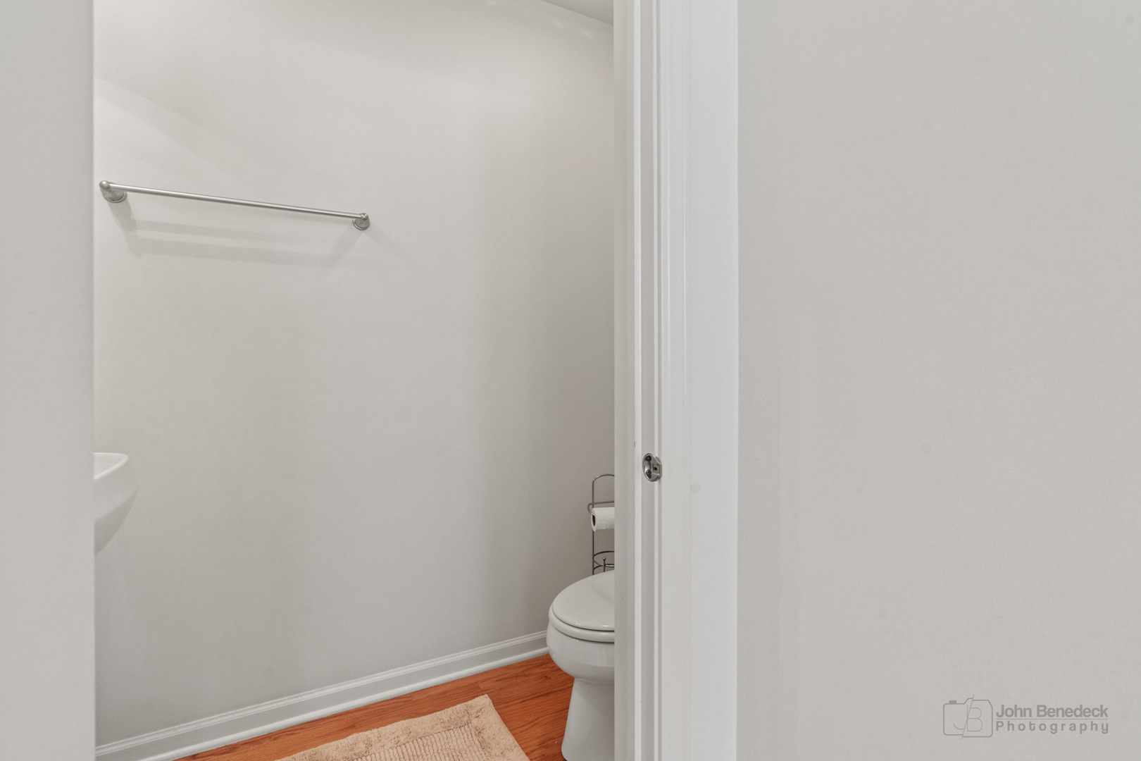 220 River Front Drive Mount Prospect, IL 60056 - Photo 18 of 33 a bathroom with a granite countertop toilet and a shower