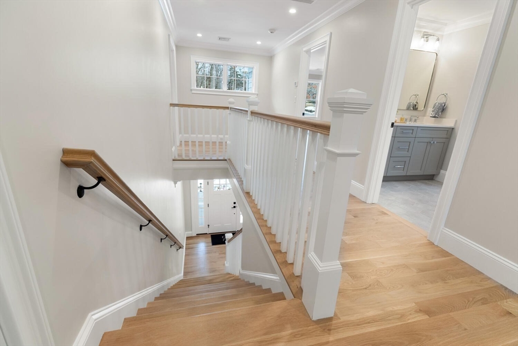 2 Abby Road Winchester, MA 01890 - Photo 21 of 42 a view of entryway and hall with wooden floor