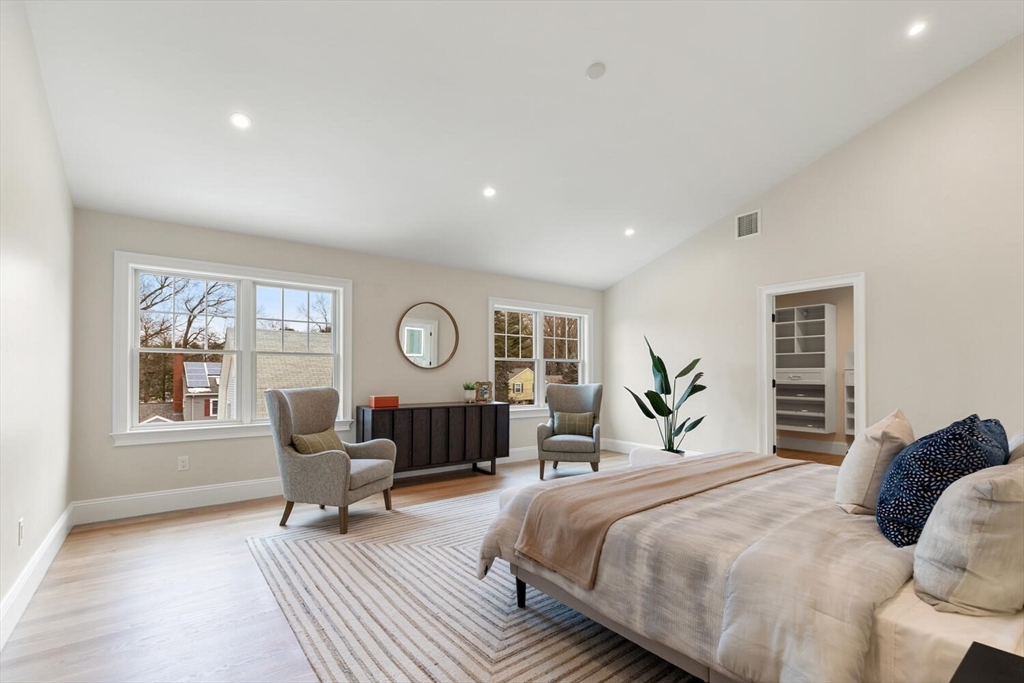 2 Abby Road Winchester, MA 01890 - Photo 22 of 42 a bedroom with bed and wooden floor
