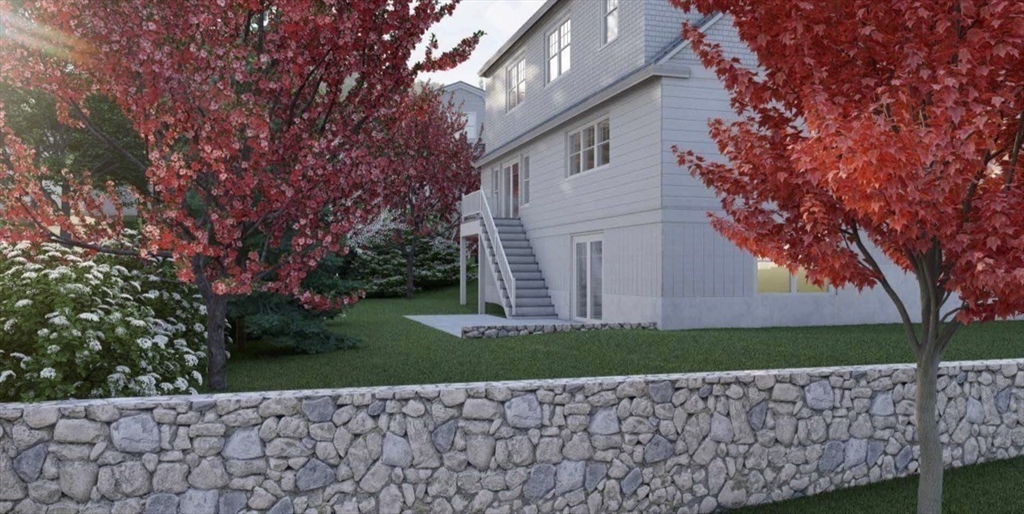 2 Abby Road Winchester, MA 01890 - Photo 40 of 42 a view of a house with a garden