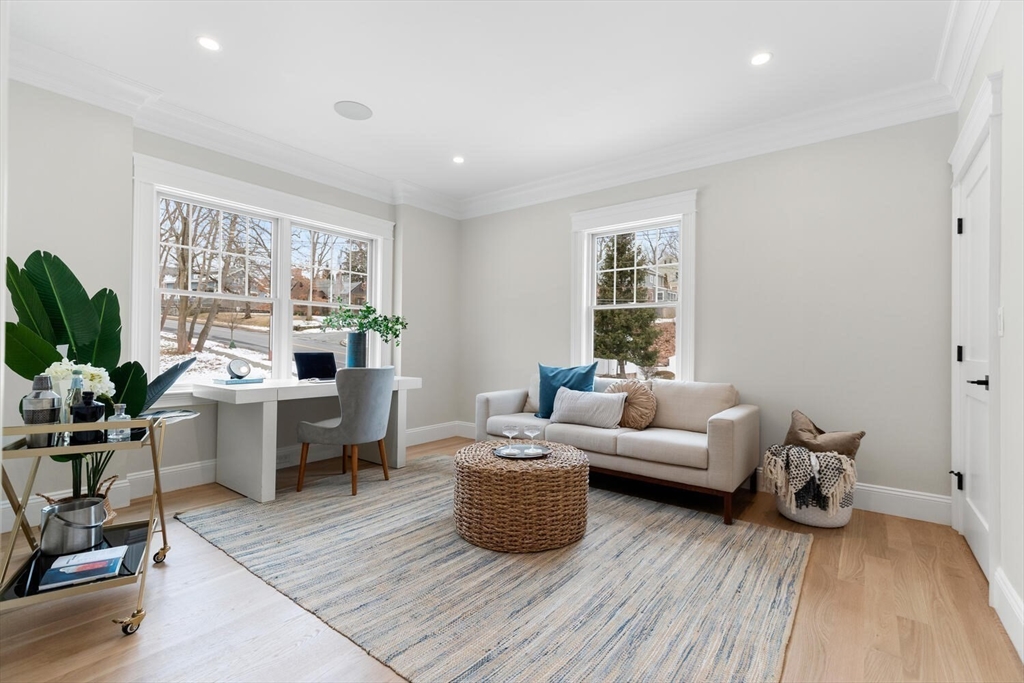 2 Abby Road Winchester, MA 01890 - Photo 8 of 42 a living room with furniture and a large window