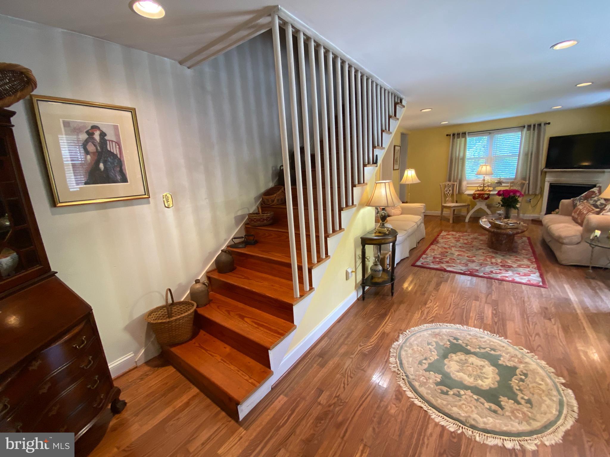 13300 Darnestown Road Gaithersburg, MD 20878 - Photo 18 of 73 Family Room stairs to the bedroom level!