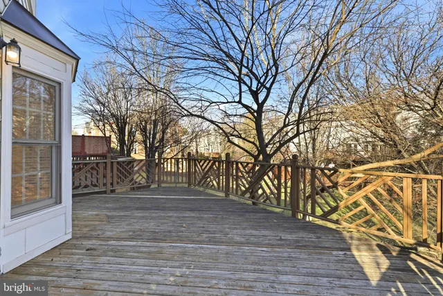 a view of backyard with green space