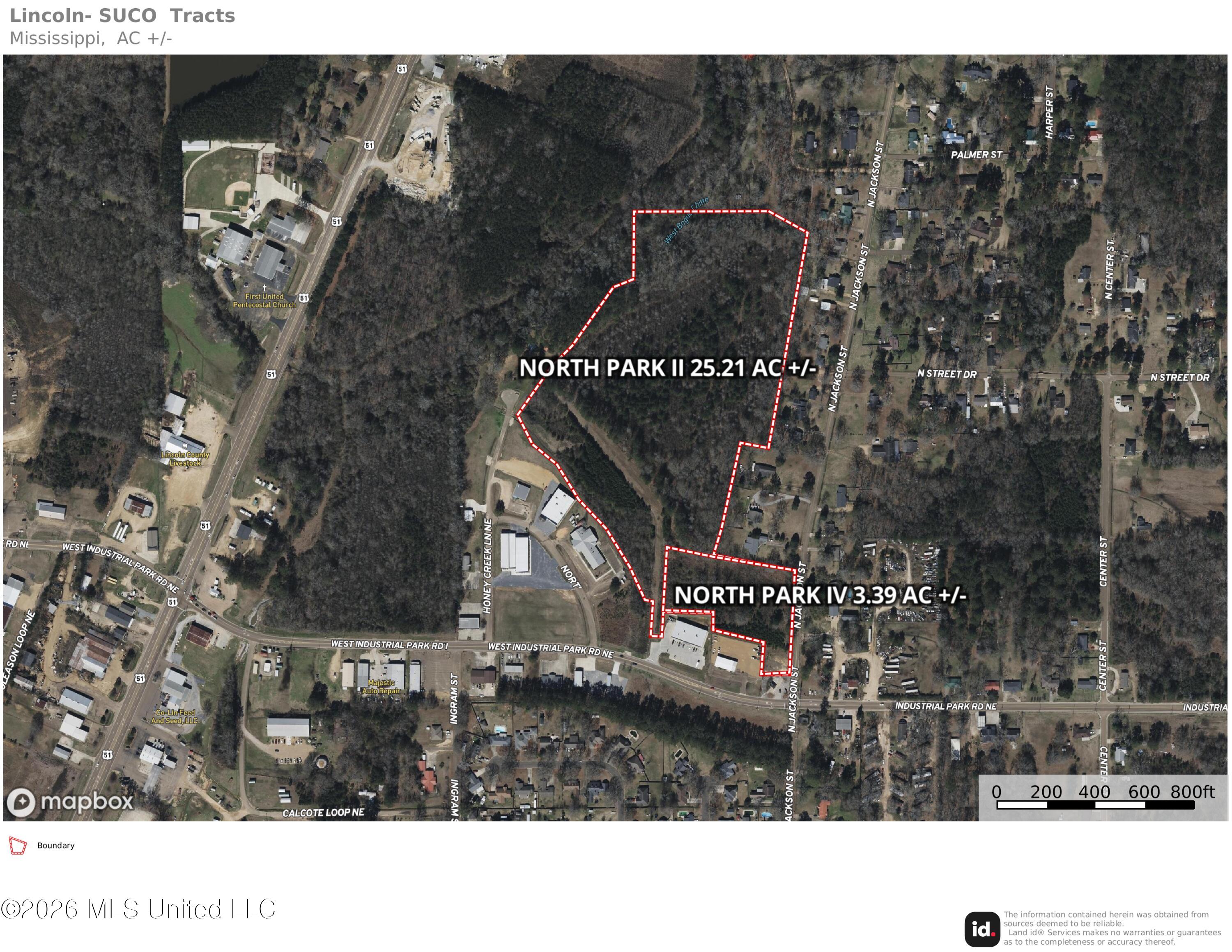 1311 North Jackson Street Brookhaven, MS 39601 - Photo 2 of 40 Aerial Break out
