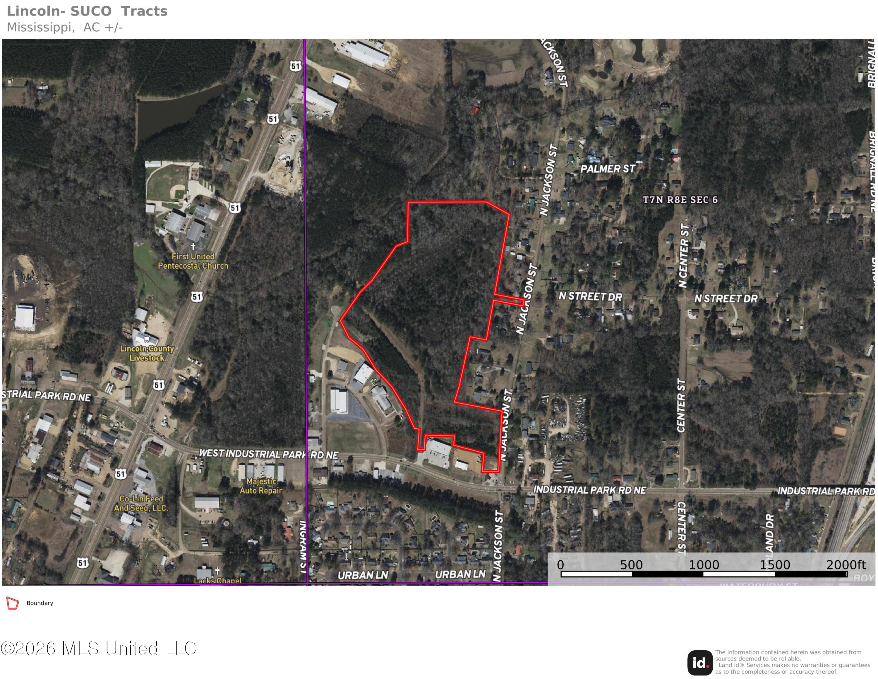 1311 North Jackson Street Brookhaven, MS 39601 - Photo 3 of 40 aerial