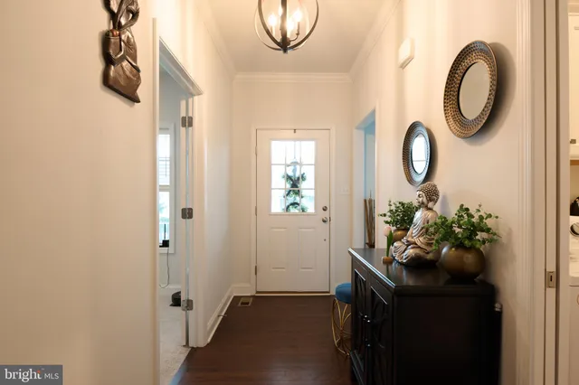 a workspace with furniture and window