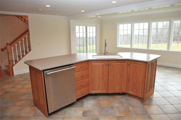 486 Greenwich Road Hardwick, MA 01037 - Photo 12 of 30 a utility room with stainless steel appliances granite countertop a sink and a large window