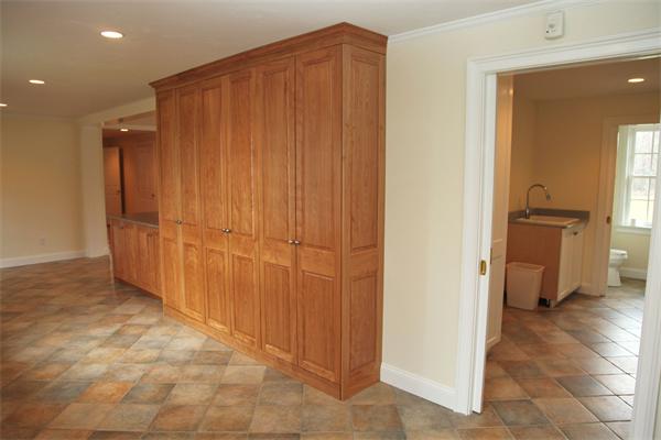 486 Greenwich Road Hardwick, MA 01037 - Photo 15 of 30 a view of a hallway with closet and wooden floor