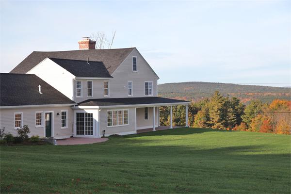 486 Greenwich Road Hardwick, MA 01037 - Photo 3 of 30 a front view of a house with a garden