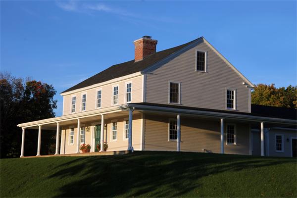 486 Greenwich Road Hardwick, MA 01037 - Photo 6 of 30 a front view of a house with a garden