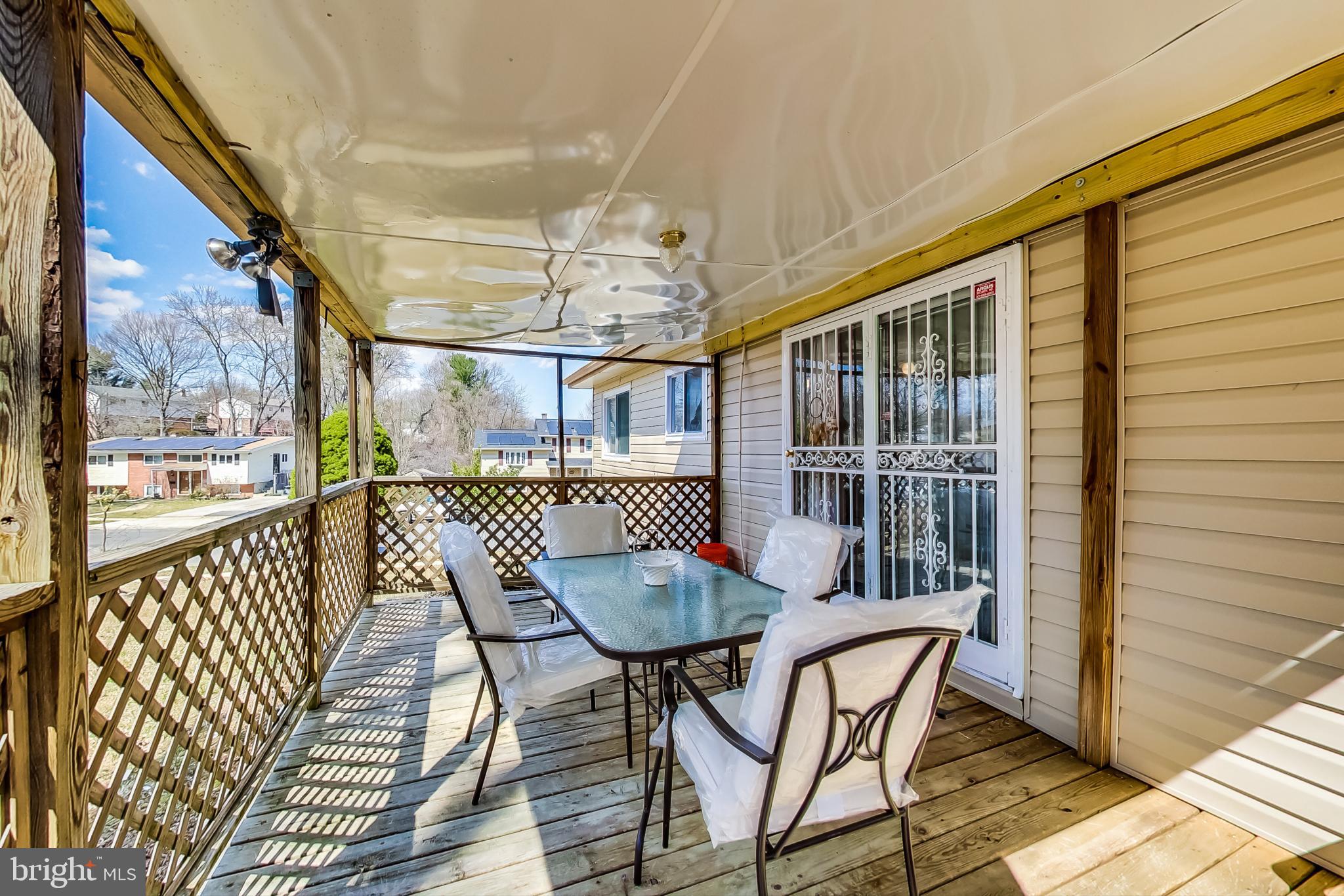 4525 Hawksbury Road Baltimore, MD 21208 - Photo 38 of 53 Covered Deck