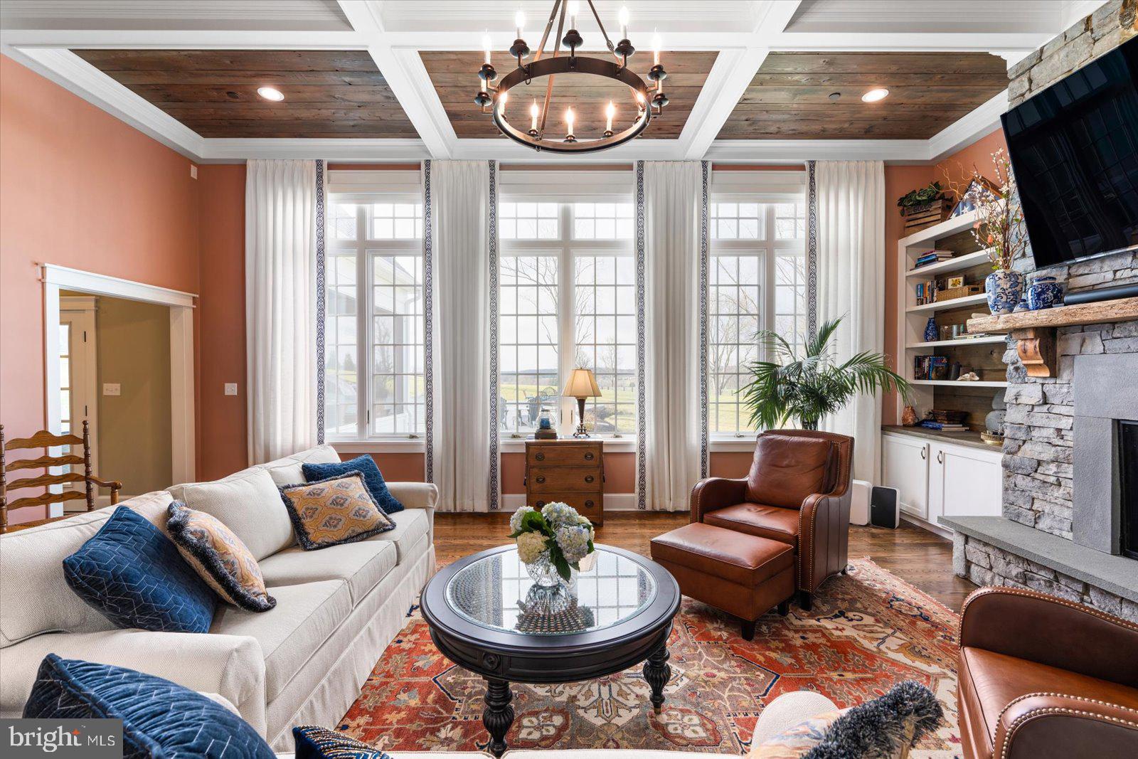 828 Federal Hill Road Street, MD 21154 - Photo 21 of 73 a living room with furniture and a large window