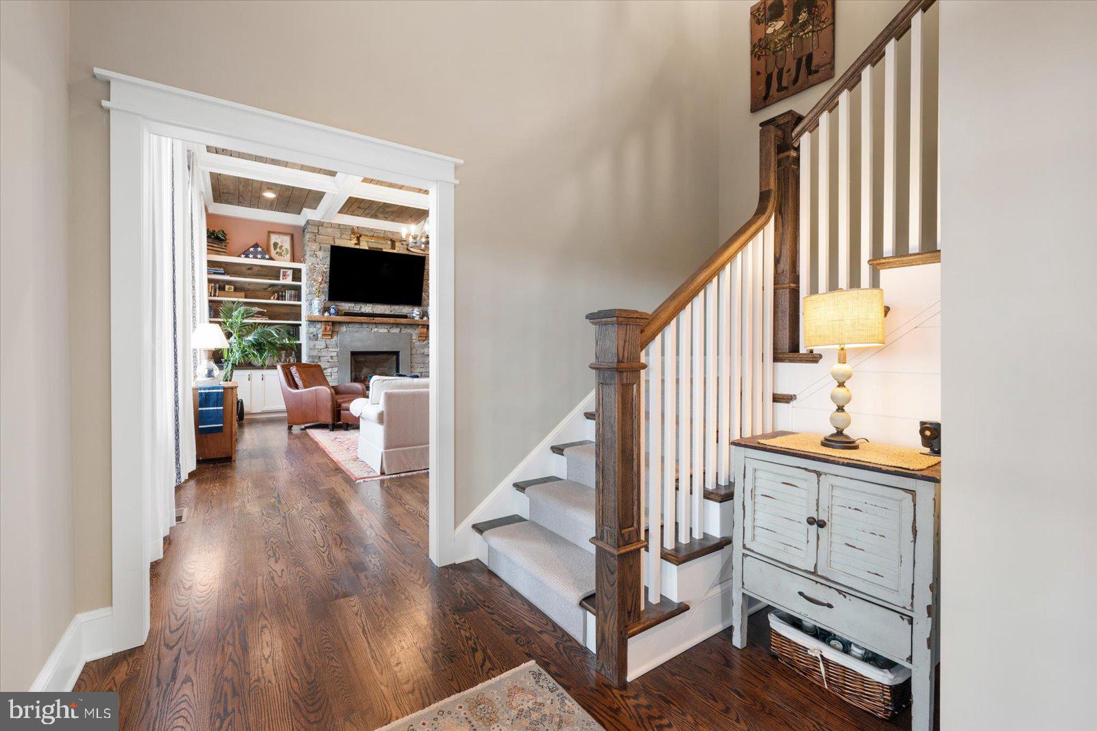 828 Federal Hill Road Street, MD 21154 - Photo 42 of 73 a view of entryway and hall with wooden floor