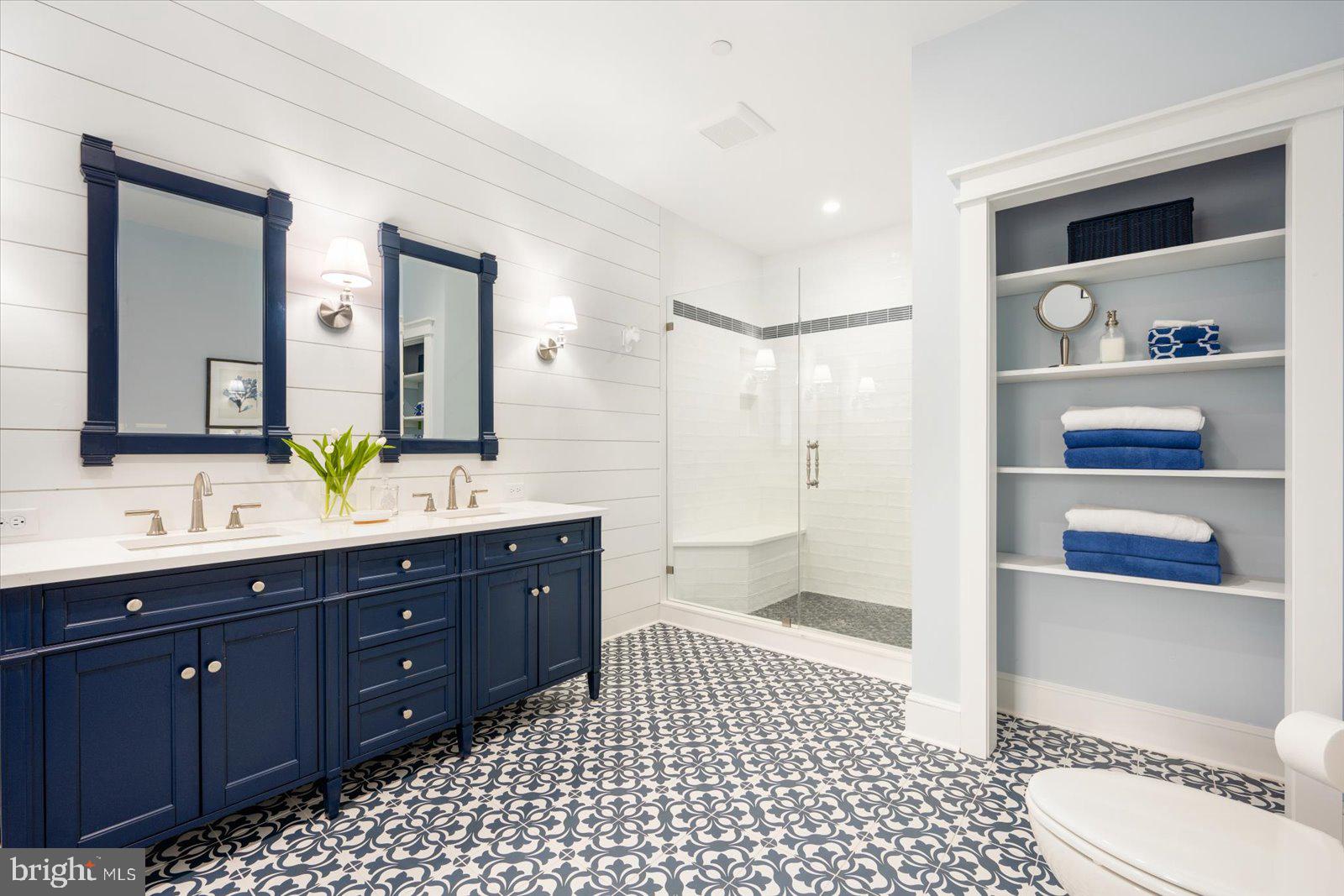 828 Federal Hill Road Street, MD 21154 - Photo 49 of 73 a bathroom with a sink a toilet and shower