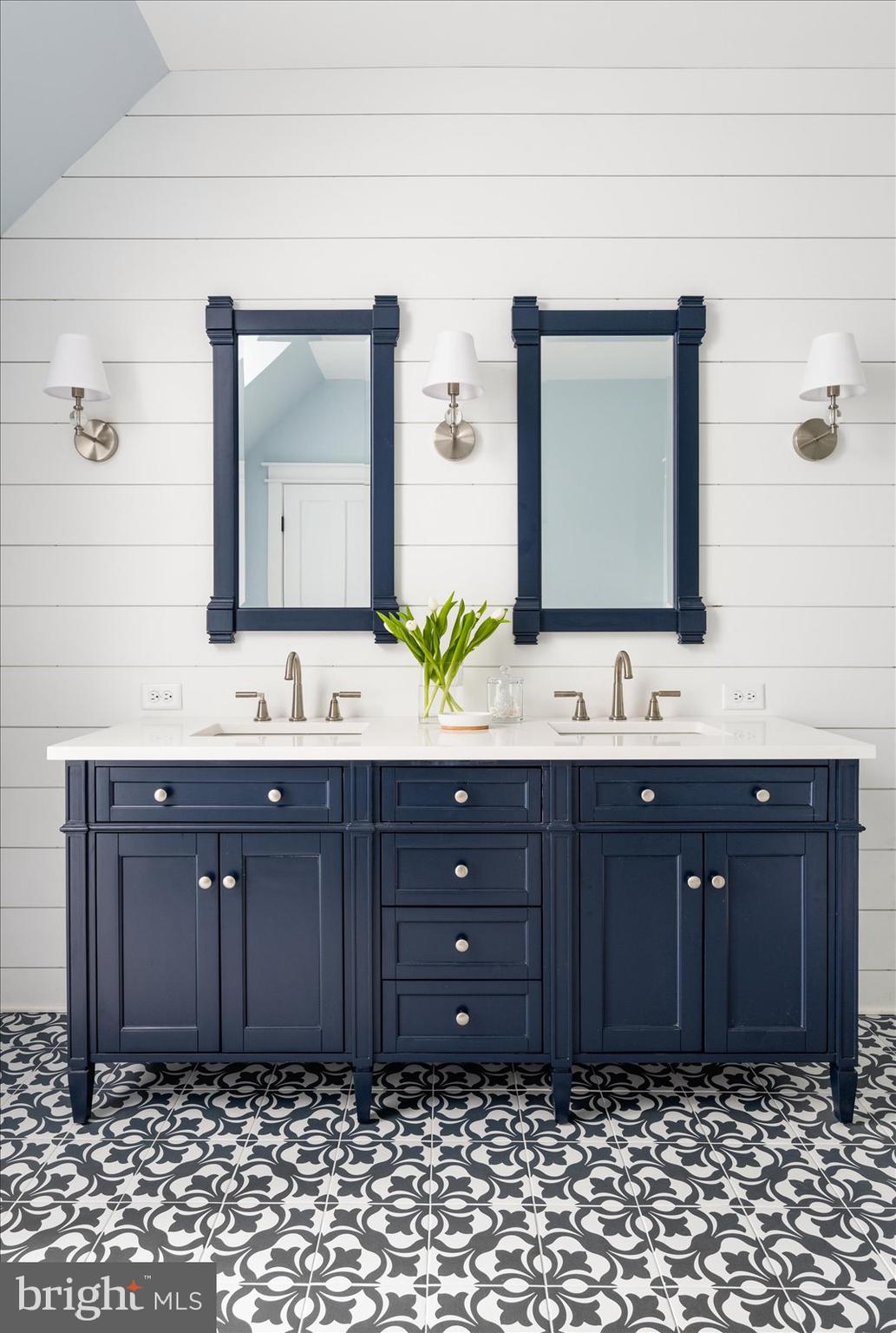 828 Federal Hill Road Street, MD 21154 - Photo 50 of 73 a bathroom with a sink and a mirror