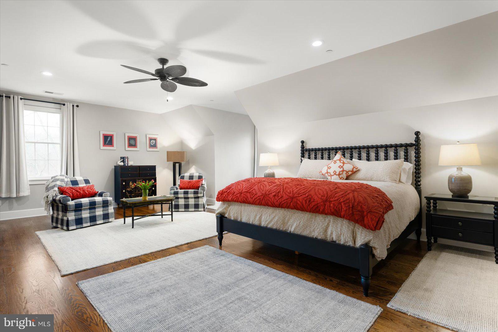 828 Federal Hill Road Street, MD 21154 - Photo 54 of 73 a bed room with a bed window and a chair