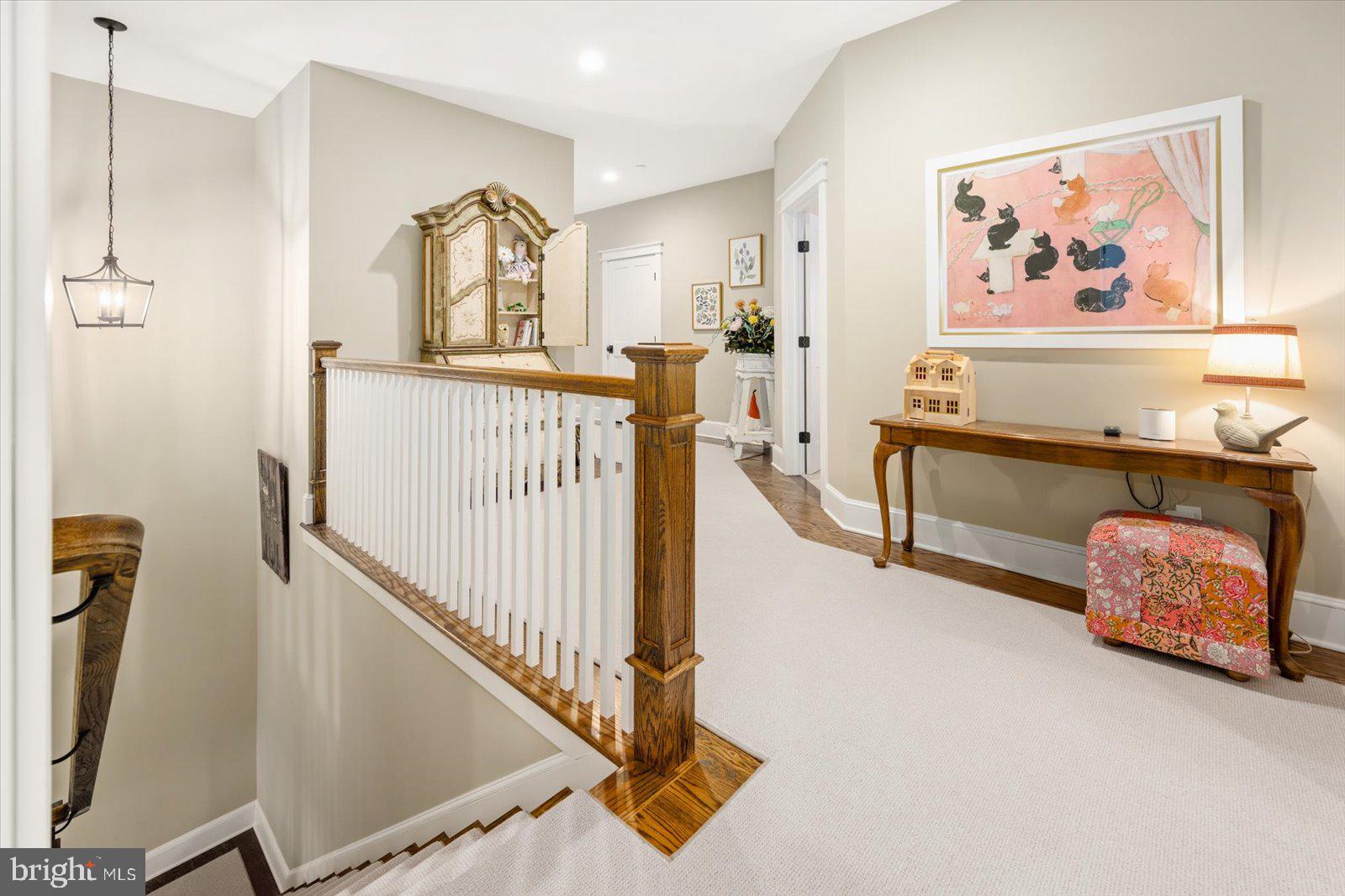 828 Federal Hill Road Street, MD 21154 - Photo 57 of 73 a view of a hallway with workspace