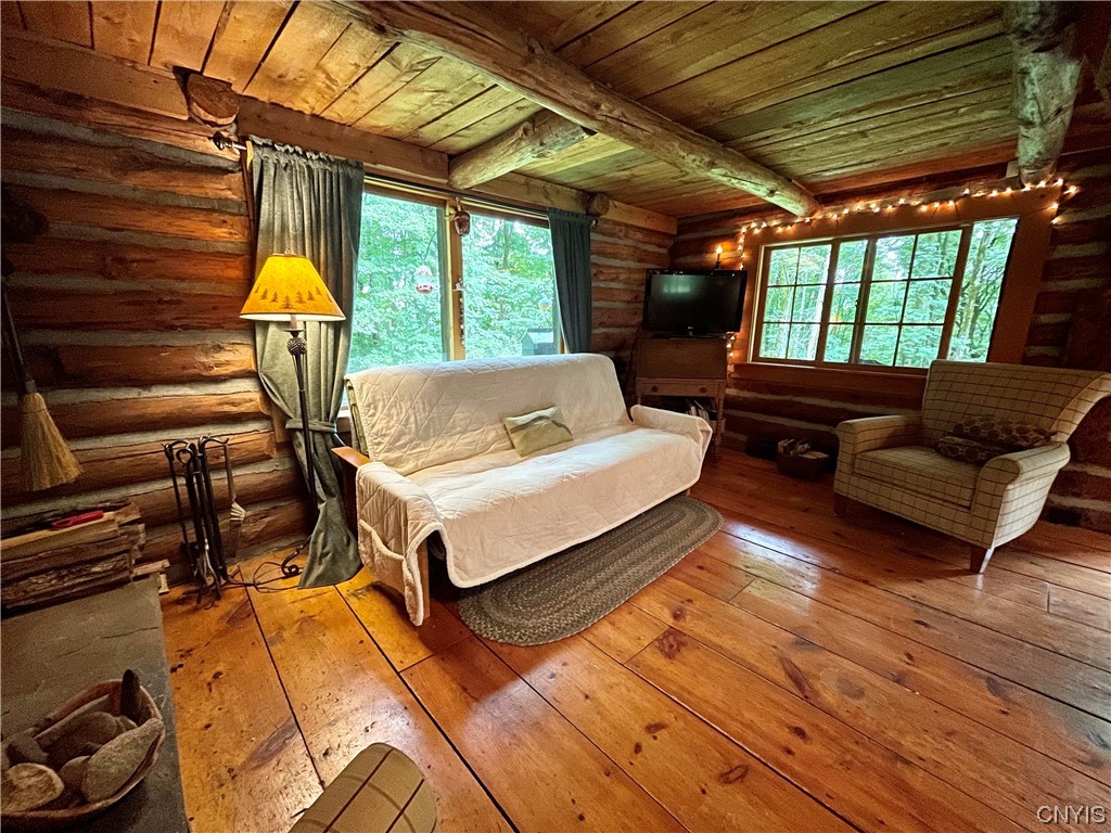 7807 Bonney Hill Road Hamilton, NY 13346 - Photo 12 of 50 Main living area in cabin
