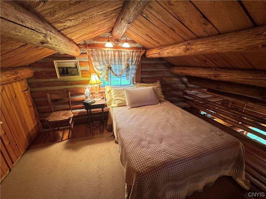 7807 Bonney Hill Road Hamilton, NY 13346 - Photo 20 of 50 Bedroom 1 from loft area