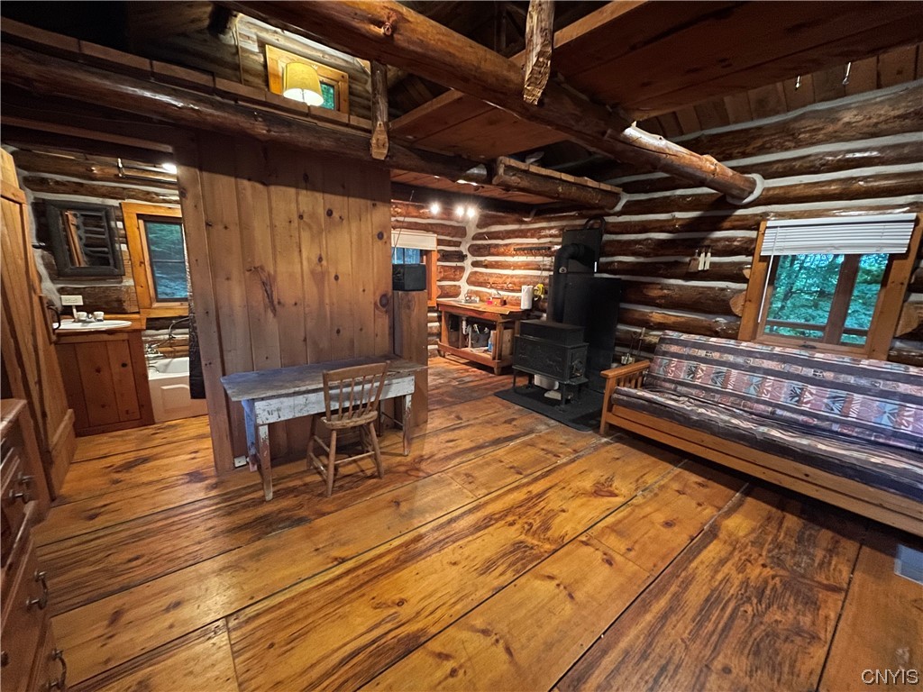 7807 Bonney Hill Road Hamilton, NY 13346 - Photo 31 of 50 Main living area of guest cottage