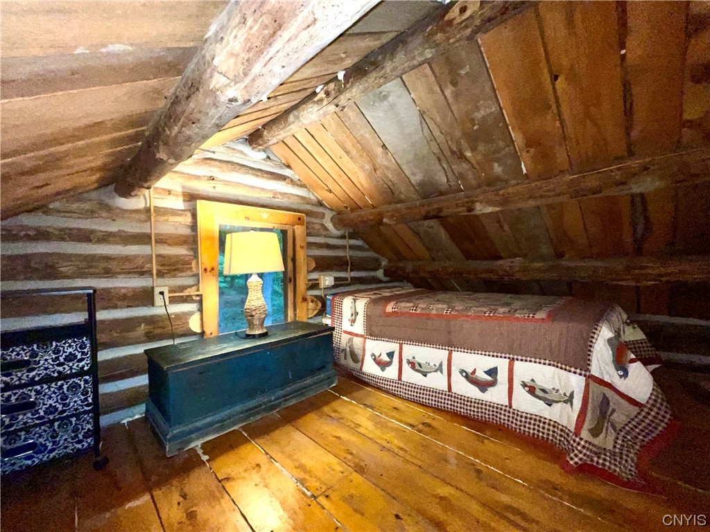 7807 Bonney Hill Road Hamilton, NY 13346 - Photo 32 of 50 Bedroom in loft area of guest cottage