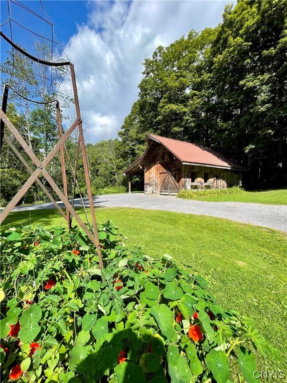 7807 Bonney Hill Road Hamilton, NY 13346 - Photo 42 of 50 View across the driveway towards the barn
