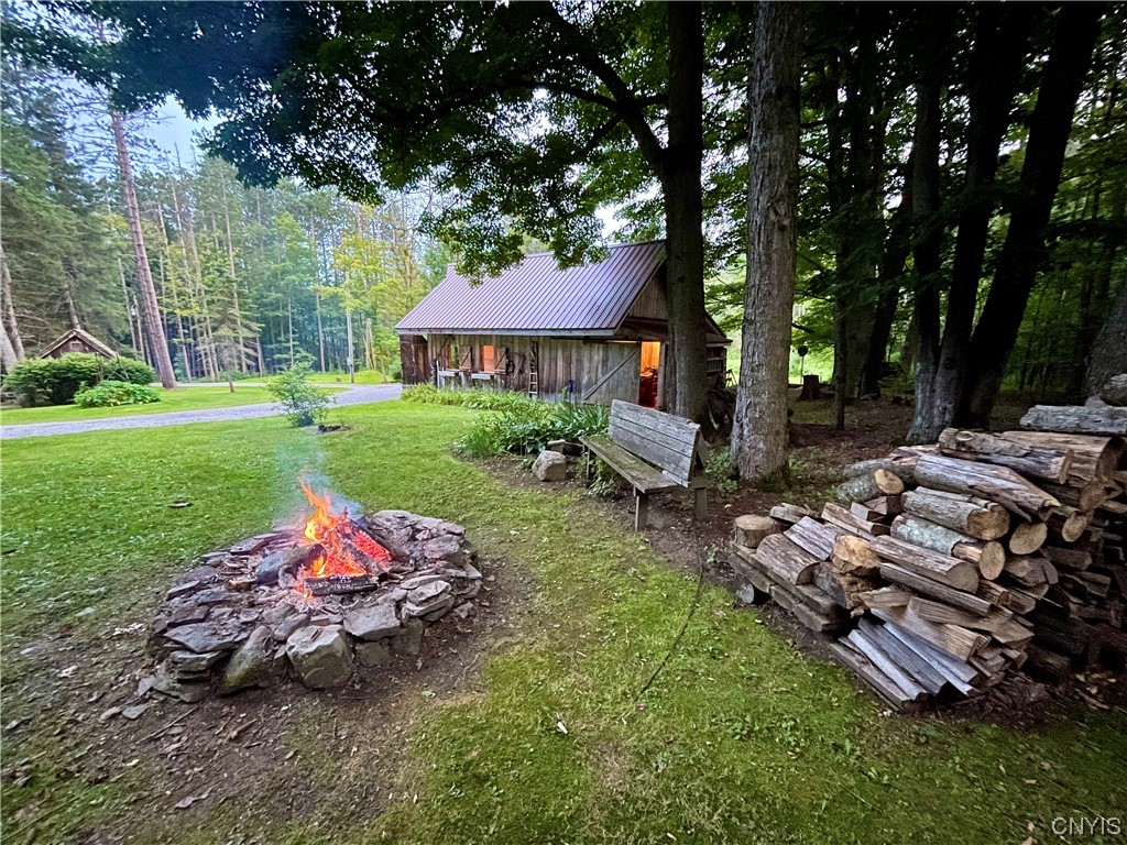7807 Bonney Hill Road Hamilton, NY 13346 - Photo 44 of 50 Many campfires & stories are told here