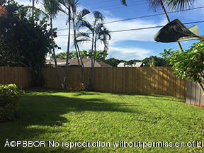 215 Beverly Road West Palm Beach, FL 33405 - Photo 7 of 7 a view of a back yard