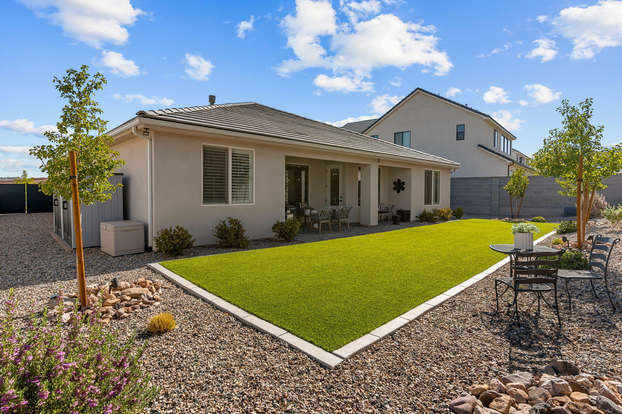 2952 East Yavin Way St. George, UT 84790 - Photo 29 of 39 Huge Backyard- Astro Turf