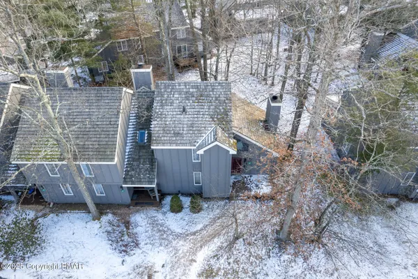 a backyard of a house