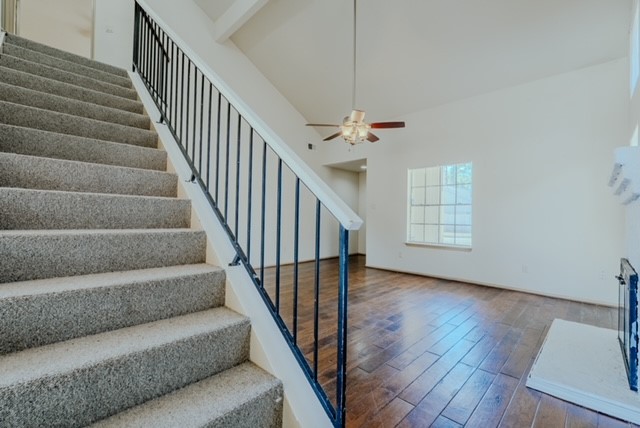 17030 Kirkchapel Street Spring, TX 77379 - Photo 15 of 28 a view of entryway and hall with wooden floor