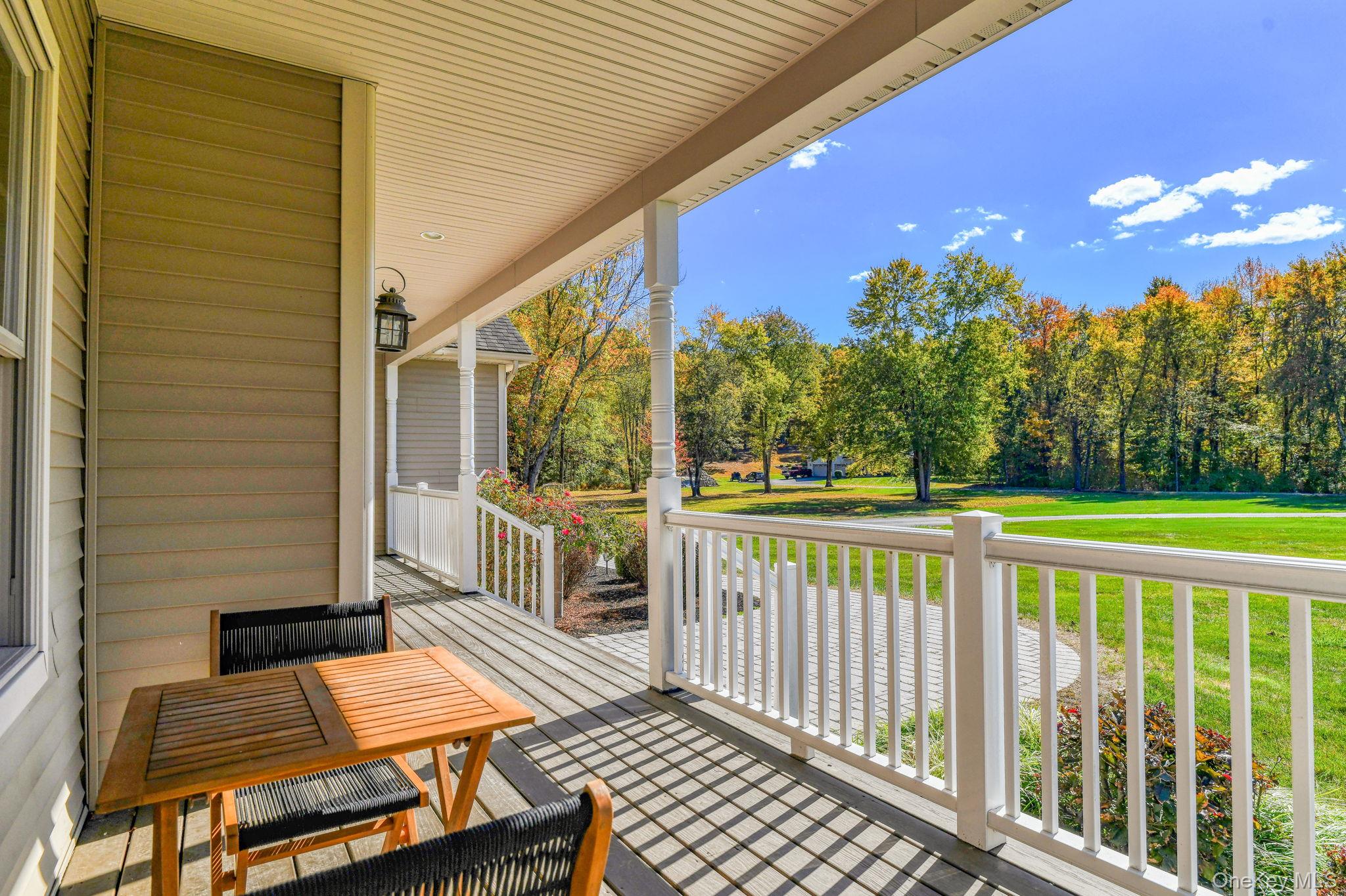 54 Borden Road Walden, NY 12586 - Photo 42 of 46 a view of a balcony with wooden floor