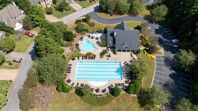 a backyard of a house