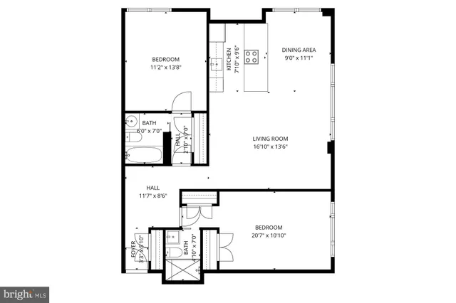 $530,000 | 2501 Calvert Street Northwest, Unit 901, Washington, DC 20008