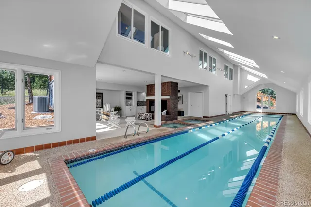 a view of a living room and dining room