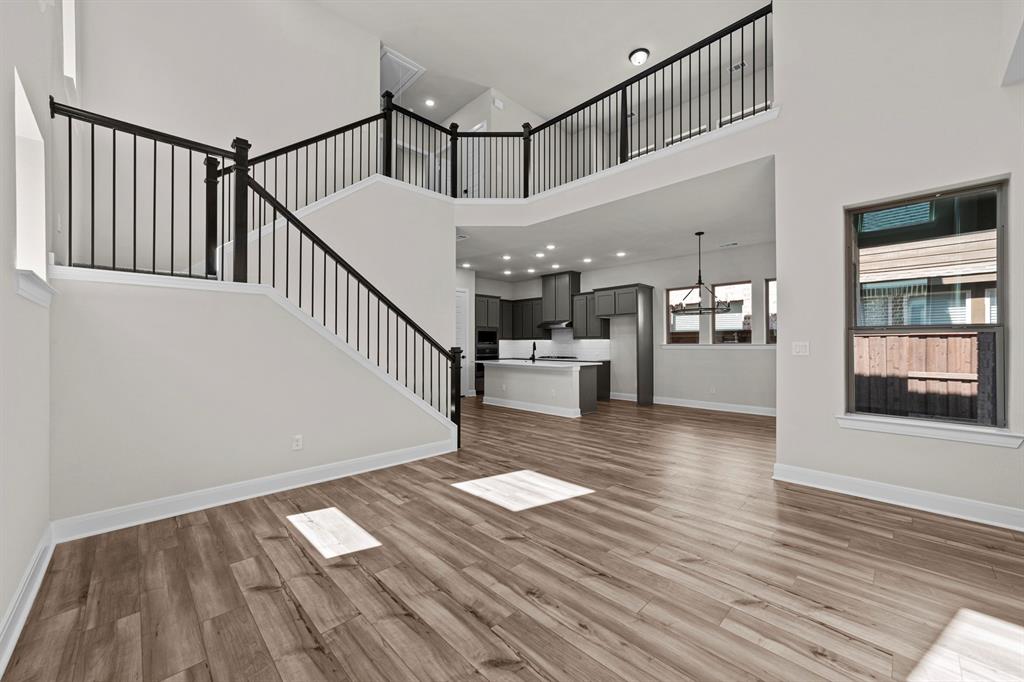 2044 Cuellar Way Van Alstyne, TX 75495 - Photo 17 of 30 a view of entryway and hall with wooden floor