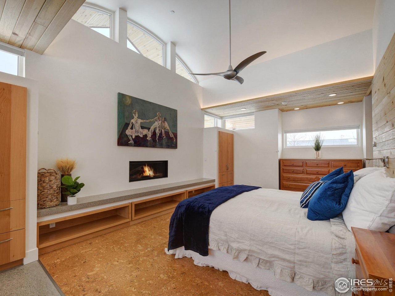 6077 Jay Road Boulder, CO 80301 - Photo 17 of 35 a bedroom with a bed and a couch