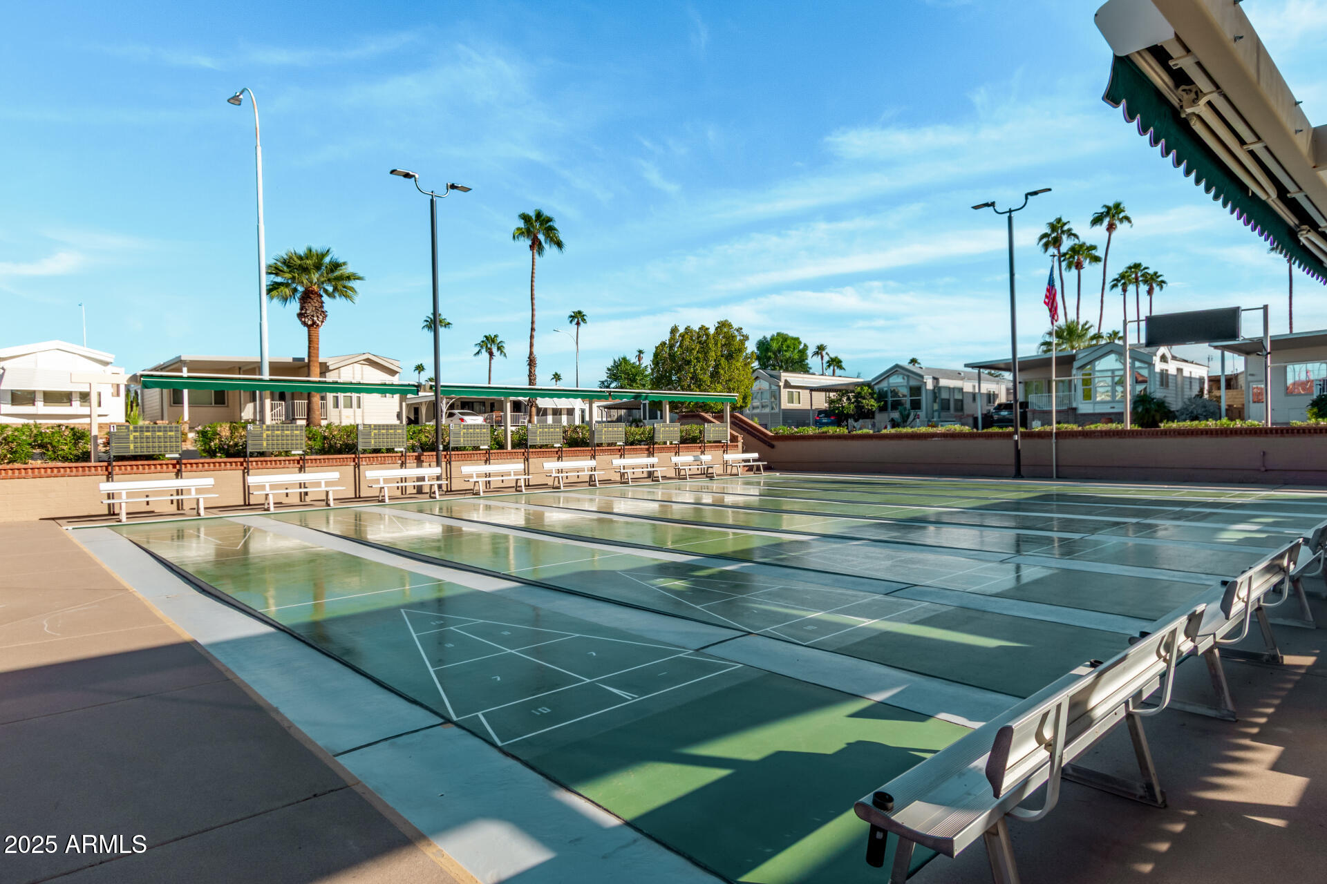 111 South Greenfield Road, Unit 647 Mesa, AZ 85206 - Photo 26 of 29 a view of swimming pool with outdoor seating