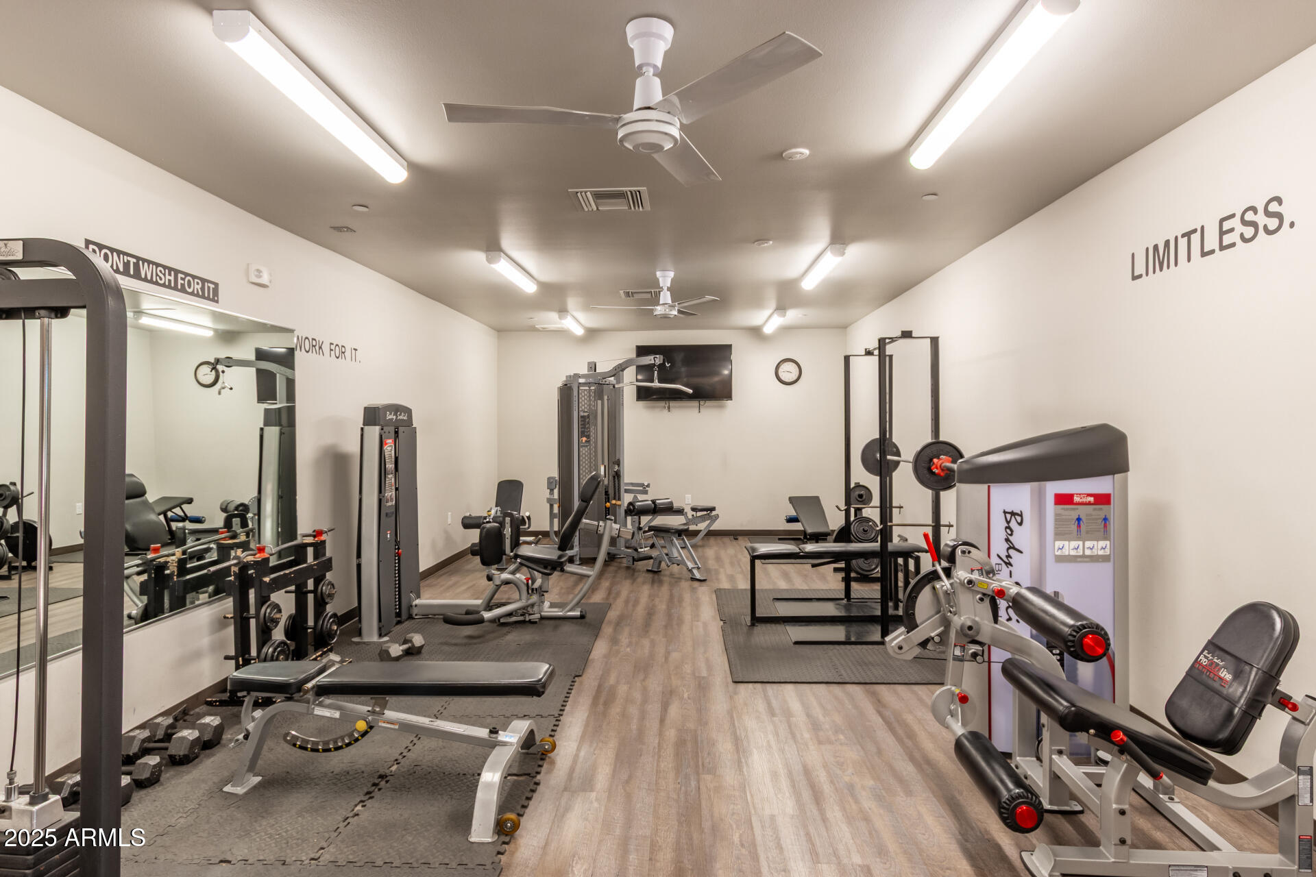 111 South Greenfield Road, Unit 647 Mesa, AZ 85206 - Photo 29 of 29 a view of a room with gym equipment
