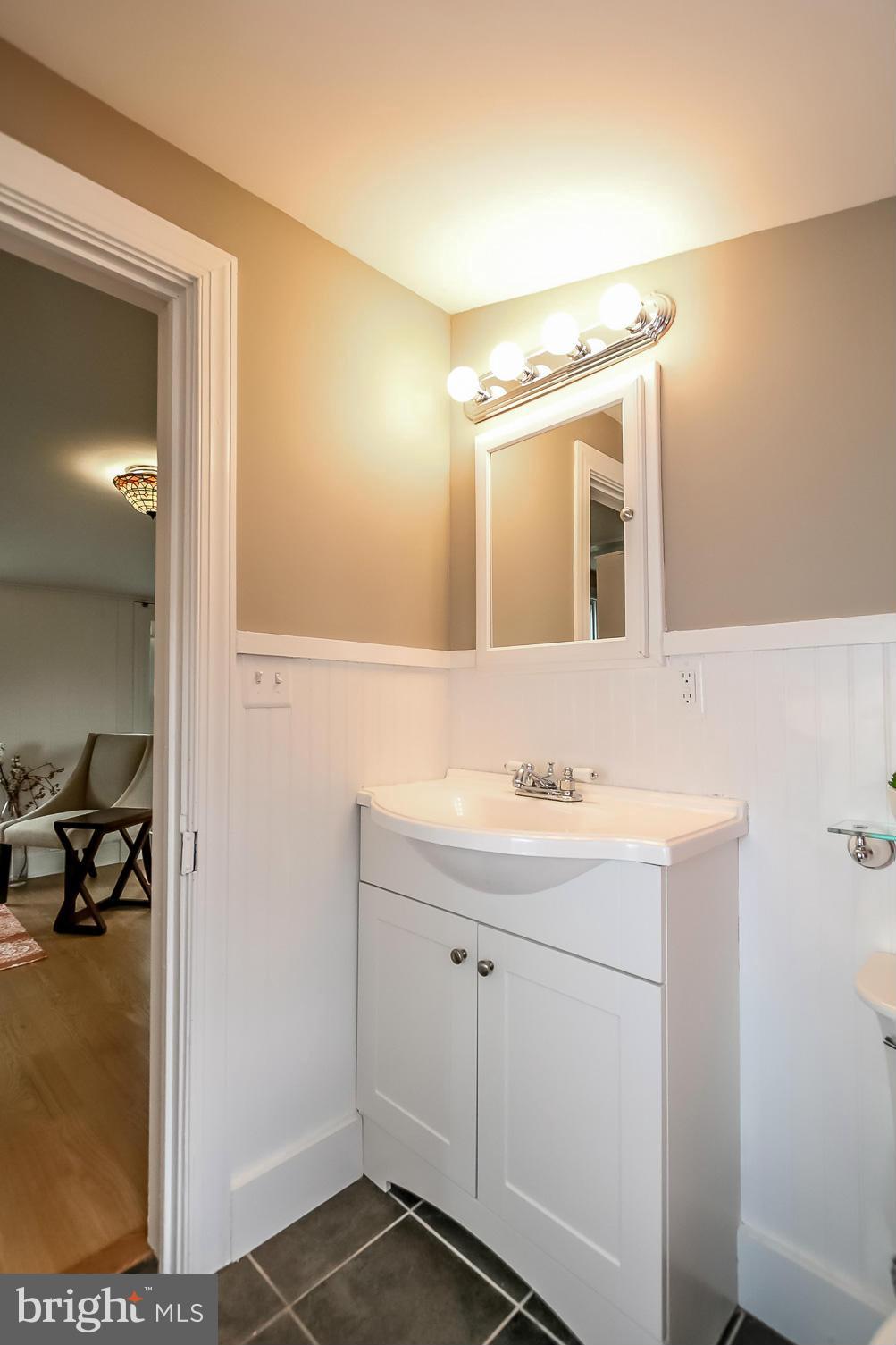 2429 Stanwick Road Phoenix, MD 21131 - Photo 19 of 30 a bathroom with a sink and a mirror