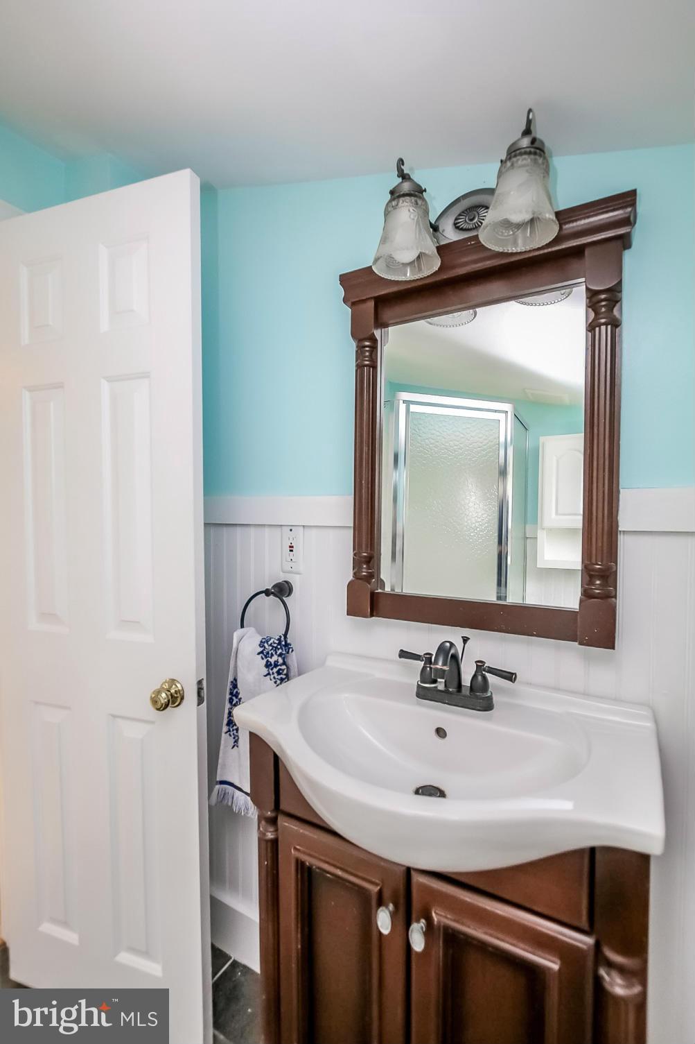 2429 Stanwick Road Phoenix, MD 21131 - Photo 20 of 30 a bathroom with a sink and a mirror