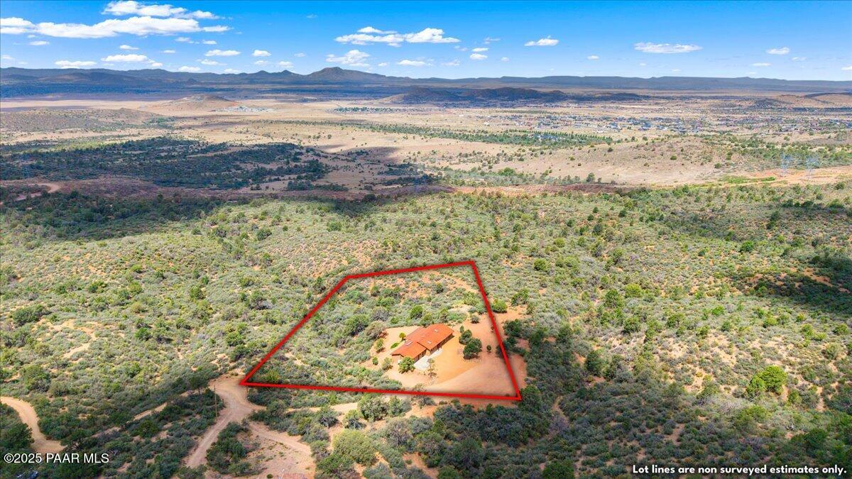 8760 North Yeager Mine Road Dewey, AZ 86327 - Photo 34 of 39 29-Aerial View N