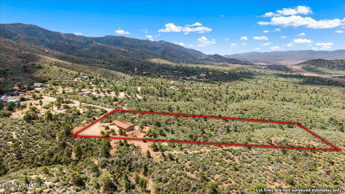 8760 North Yeager Mine Road Dewey, AZ 86327 - Photo 39 of 39 33-Aerial View W
